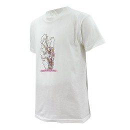 Custom made pure white T-shirt design printing logo pure cotton white short sleeve T-shirt art design drawing T1070 Custom made pure white T-shirt design printing logo pure cotton white short sleeve T-shirt art design drawing T1070